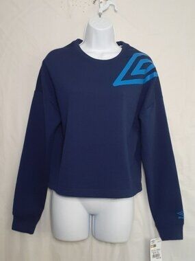 Umbro Women's Cropped Crew Sweatshirt Size M